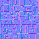 Convert the bump map to a normal map with Nvidia's Photoshop plug-in