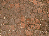 brick path