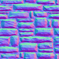 Stone Wall Normal 2048x2048 TGA